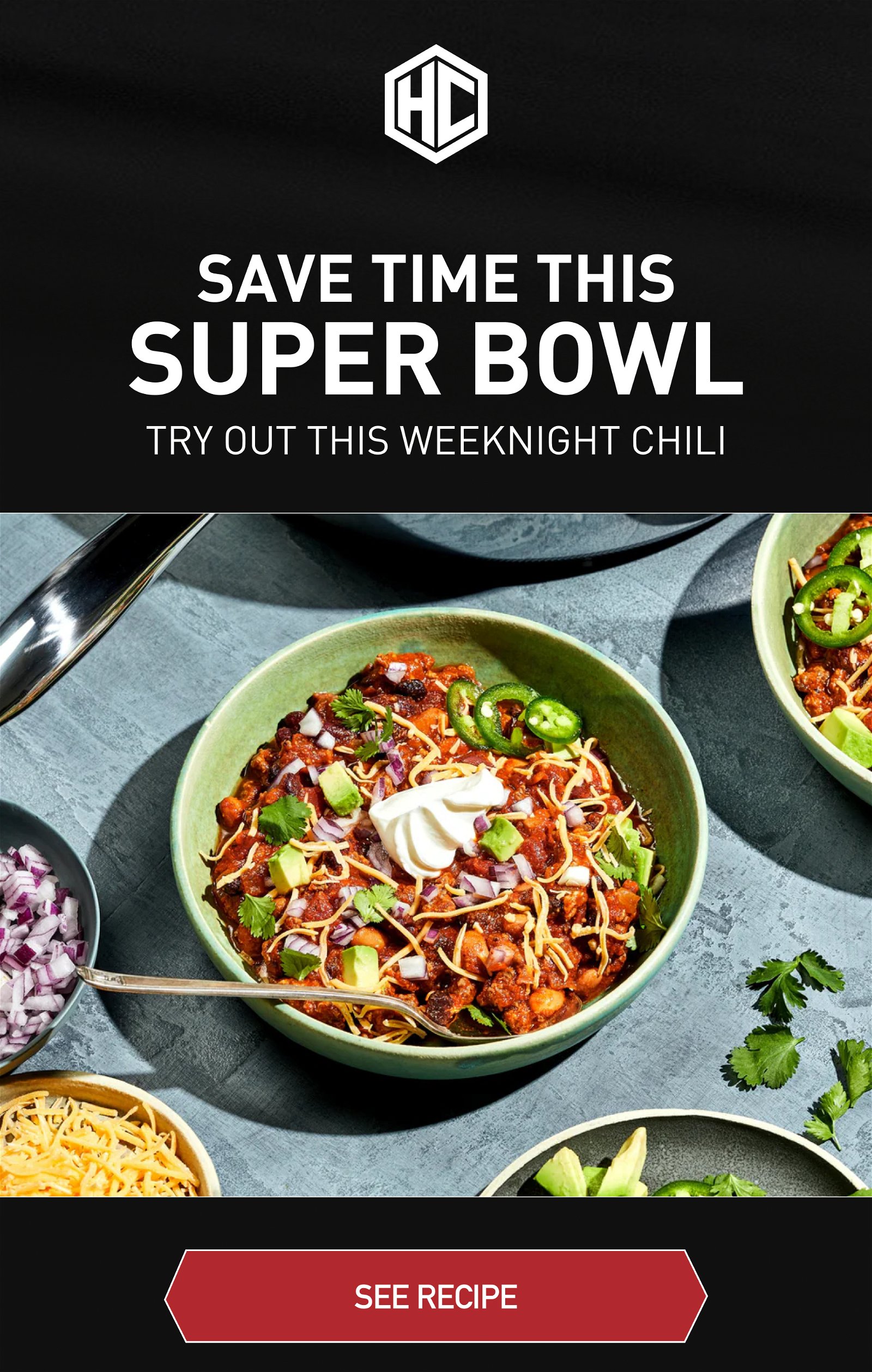 Save time this Super Bowl! Try out this Weeknight Chili