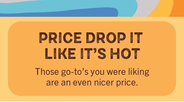 Headline: Price drop it like it's hot