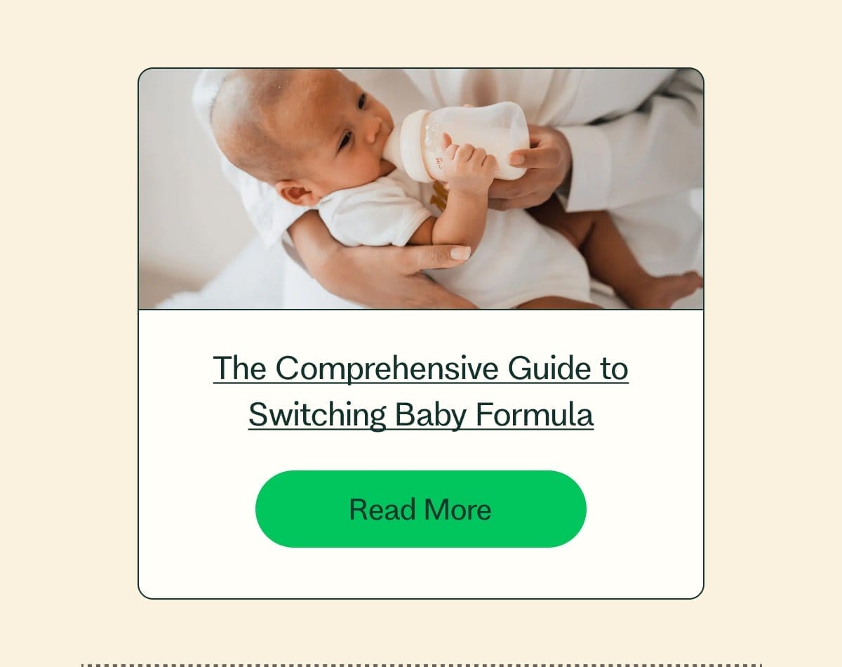 The Comprehensive Guide to Switching Baby Formula Read More