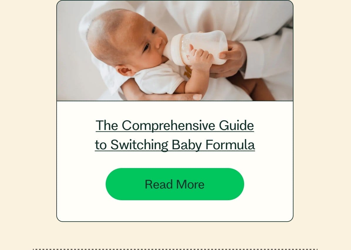 The Comprehensive Guide to Switching Baby Formula Read More