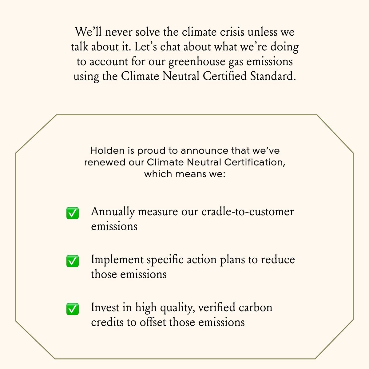 What being Climate Neutral Certified means