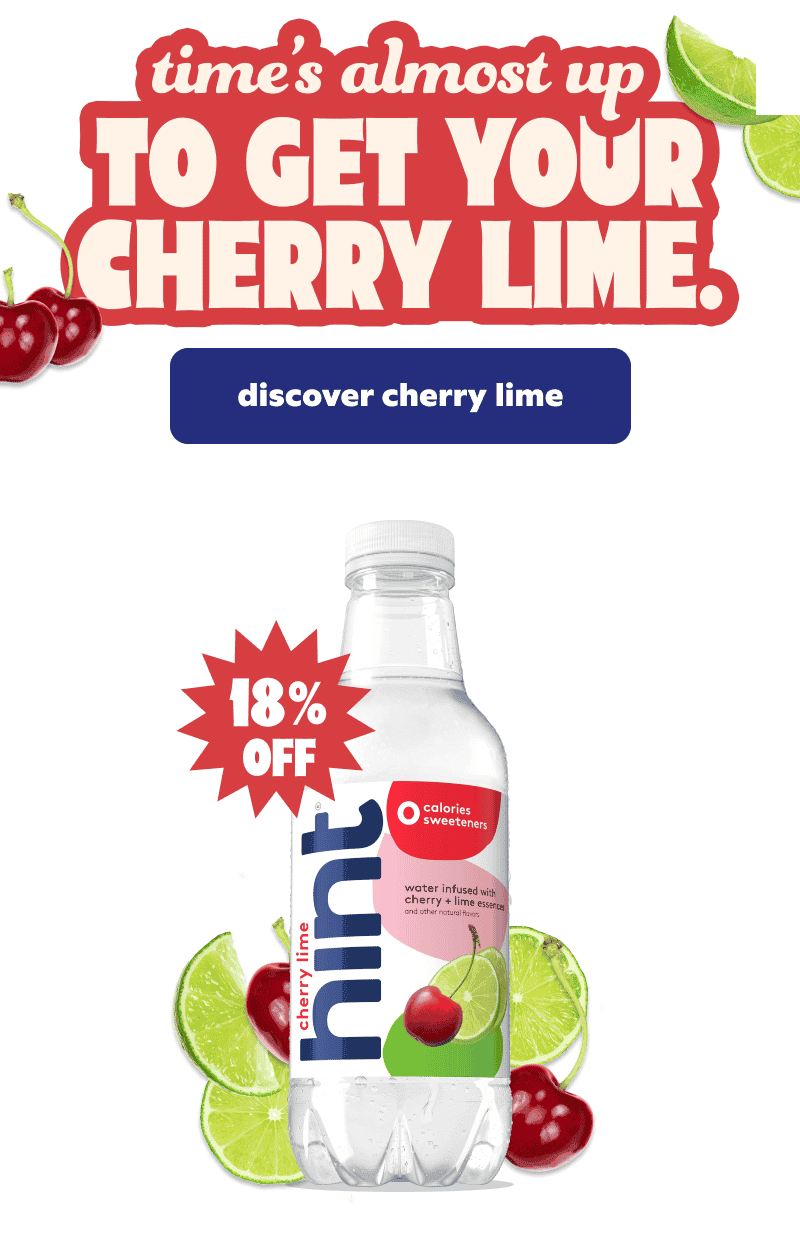 Time's almost up to get your Cherry Lime.