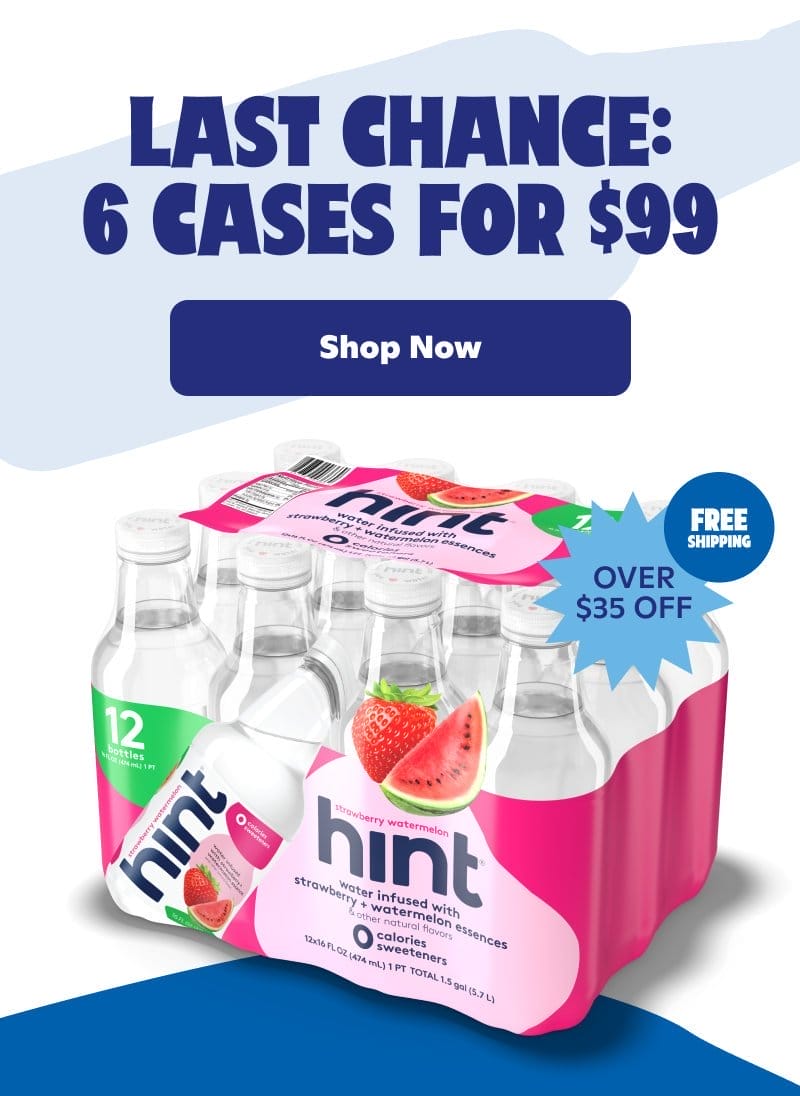 Last Chance: 6 Cases for \\$99. Shop now!