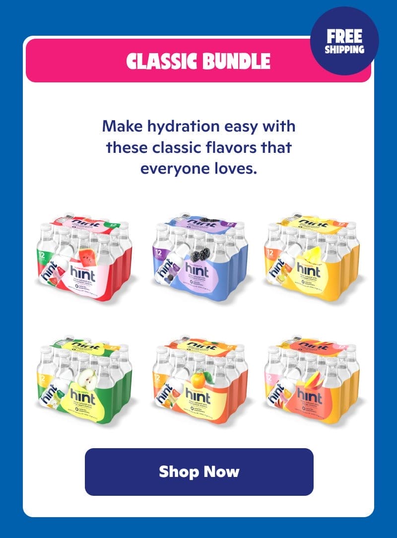 Classic Bundle: We make hydration easy with these classic flavors that everyone loves