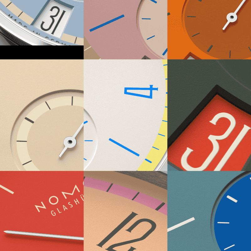 Nomos Celebrates 175 Years Of Glashütte Watchmaking With 31 New Colorful Limited Edition Renditions Of The Tangente 38 Date
