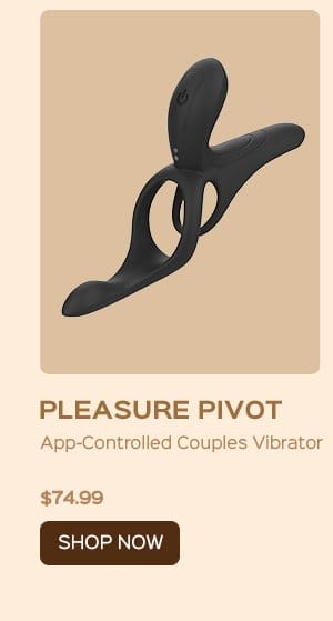 PLEASURE PIVOT App-Controlled Couples Vibrator