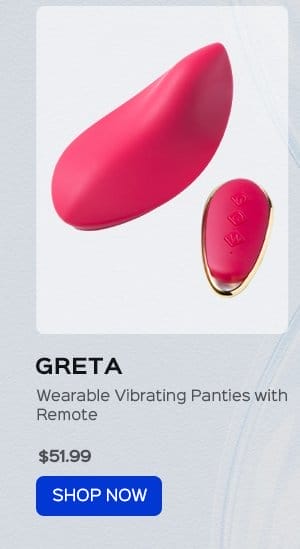 GRETA Wearable Vibrating Panties with Remote