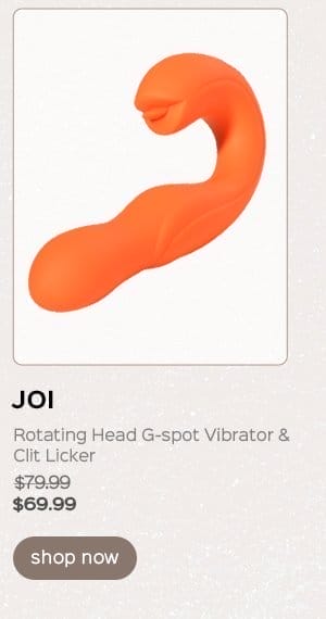 JOI Rotating Head G-spot Vibrator & Clit Licker