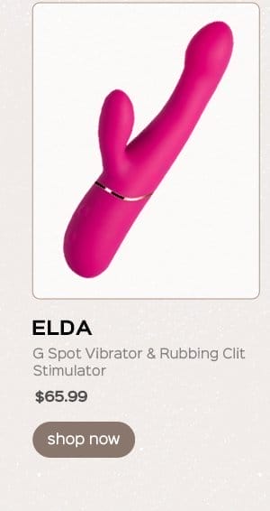 ELDA G Spot Vibrator & Rubbing Clit Stimulator