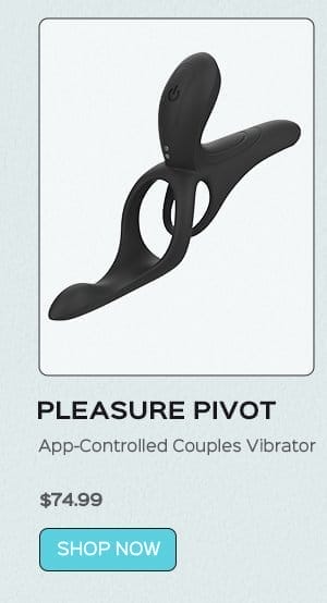 PLEASURE PIVOT App-Controlled Couples Vibrator