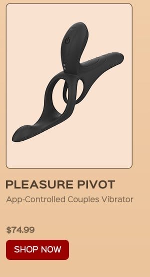 PLEASURE PIVOT App-Controlled Couples Vibrator