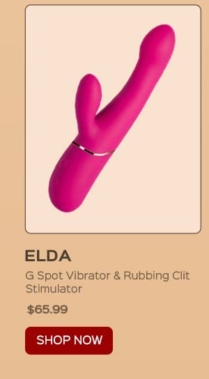 ELDA G Spot Vibrator & Rubbing Clit Stimulator