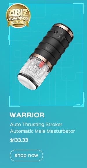 WARRIOR Auto Thrusting Stroker Automatic Male Masturbator