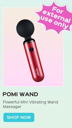 POMI WAND Powerful Mini Vibrating Wand Massager