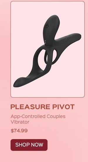 PLEASURE PIVOT App-Controlled Couples Vibrator
