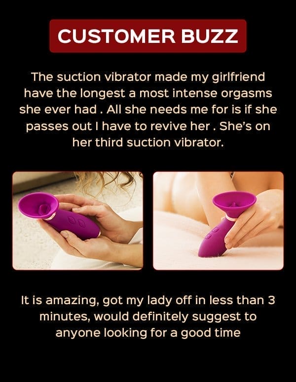 SEDUCTION Stimulation Suction Vibrator