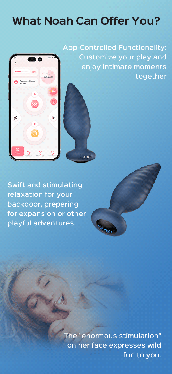 NOAH App-Controlled Rotating Butt Plug