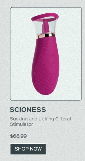 SCIONESS Sucking and Licking Clitoral Stimulator