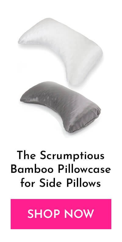 The Scrumptious Bamboo Pillowcase for Side Pillows