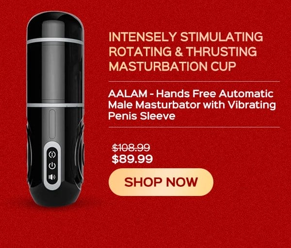 Intensely Stimulating Rotating & Thrusting Masturbation Cup