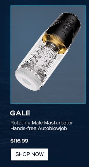 GALE Rotating Male Masturbator Hands-free Autoblowjob
