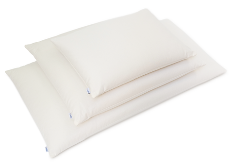 Three Hullo Bed Pillows: Small, Standard and King