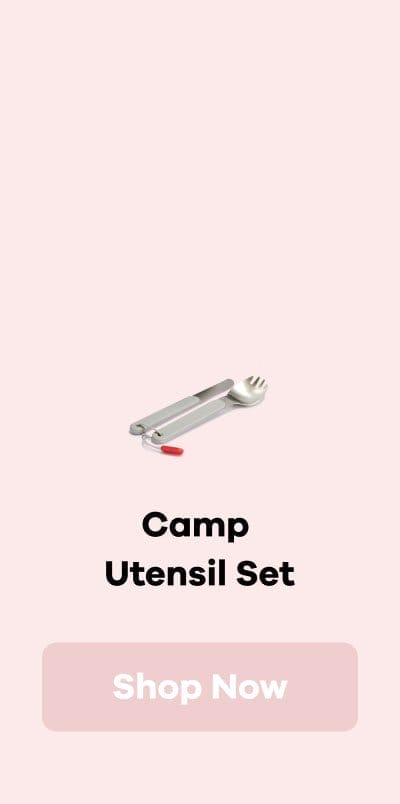 Camp Utensil Set | Shop Cascade