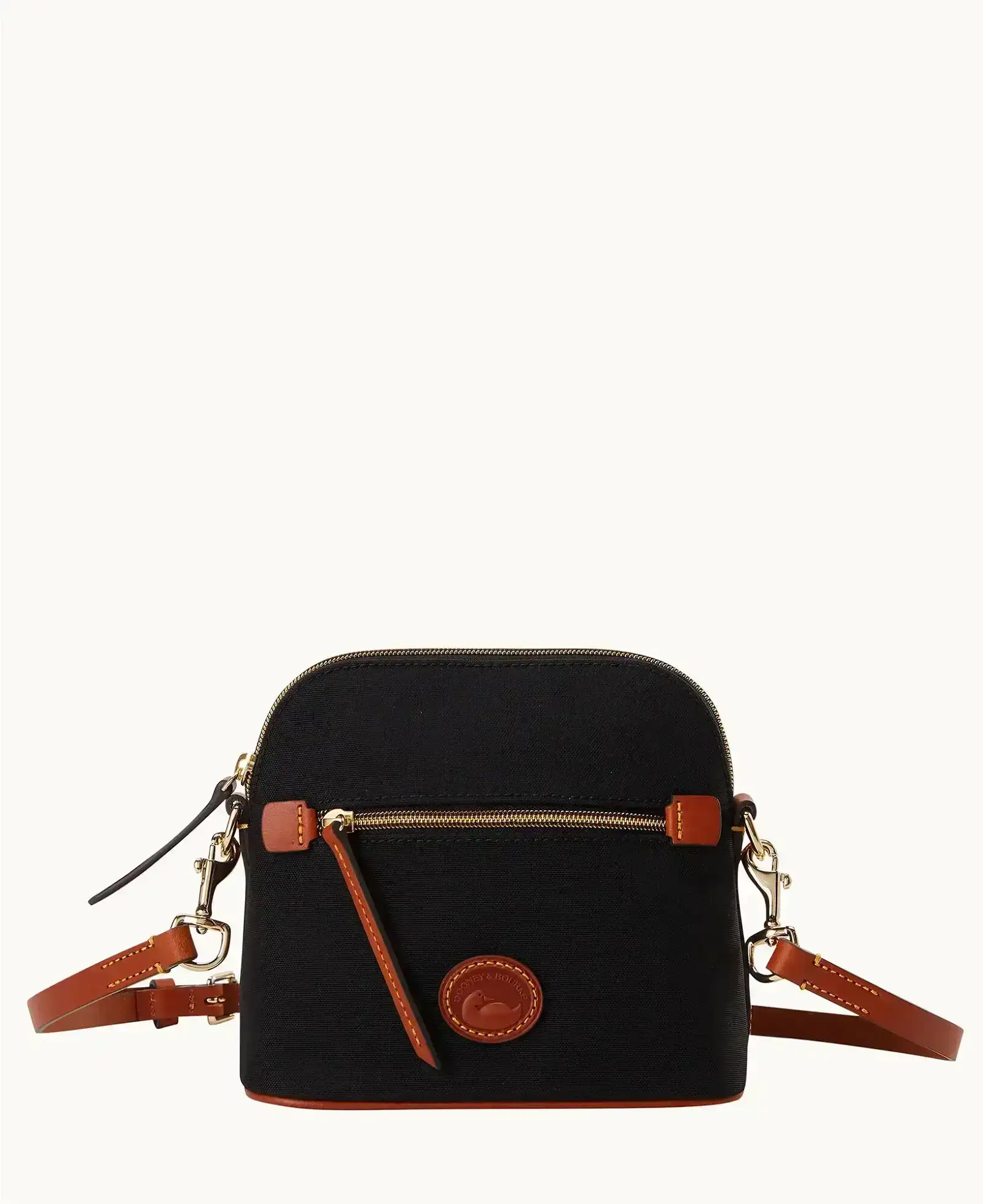 Nylon Domed Crossbody