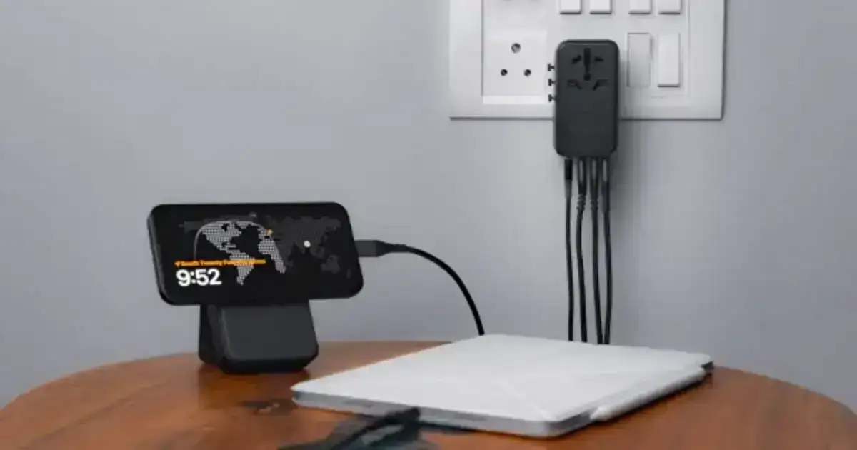 Volta TravelGo: The All-in-One 120W Travel Adapter