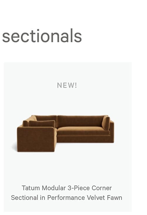 Tatum Sectional