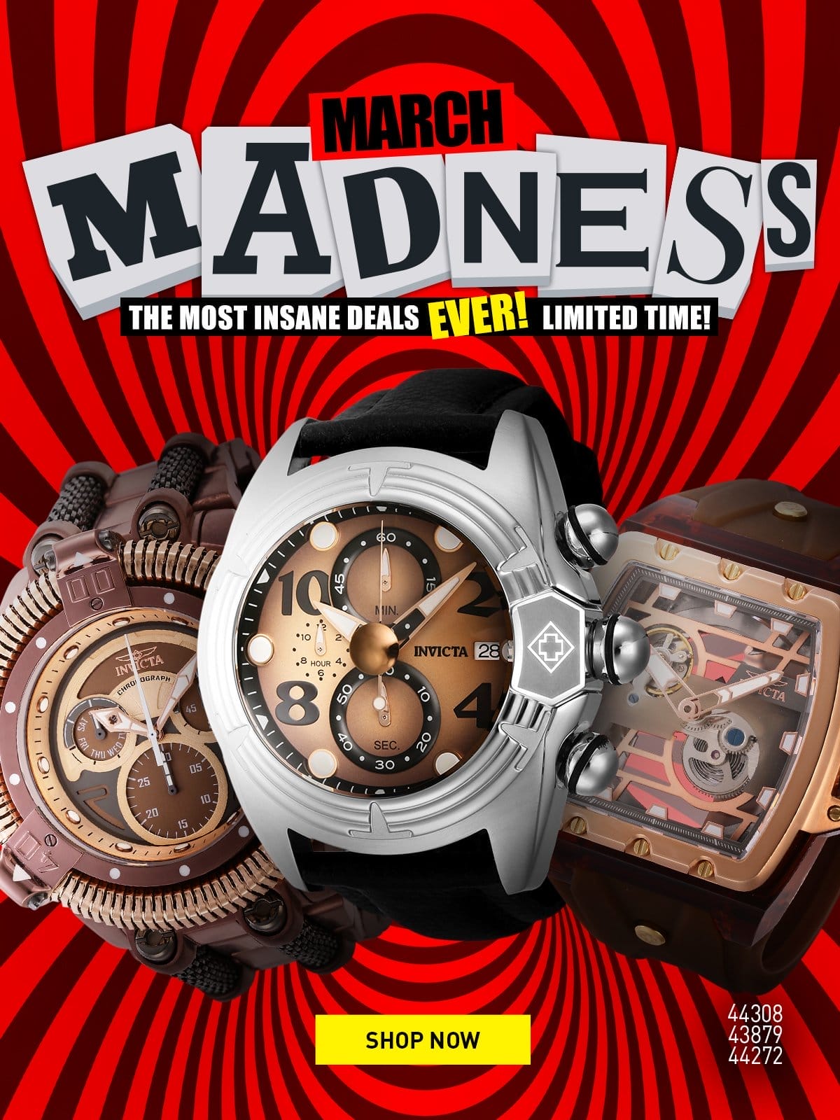 March Madness - The most insane deals ever! Limited time!