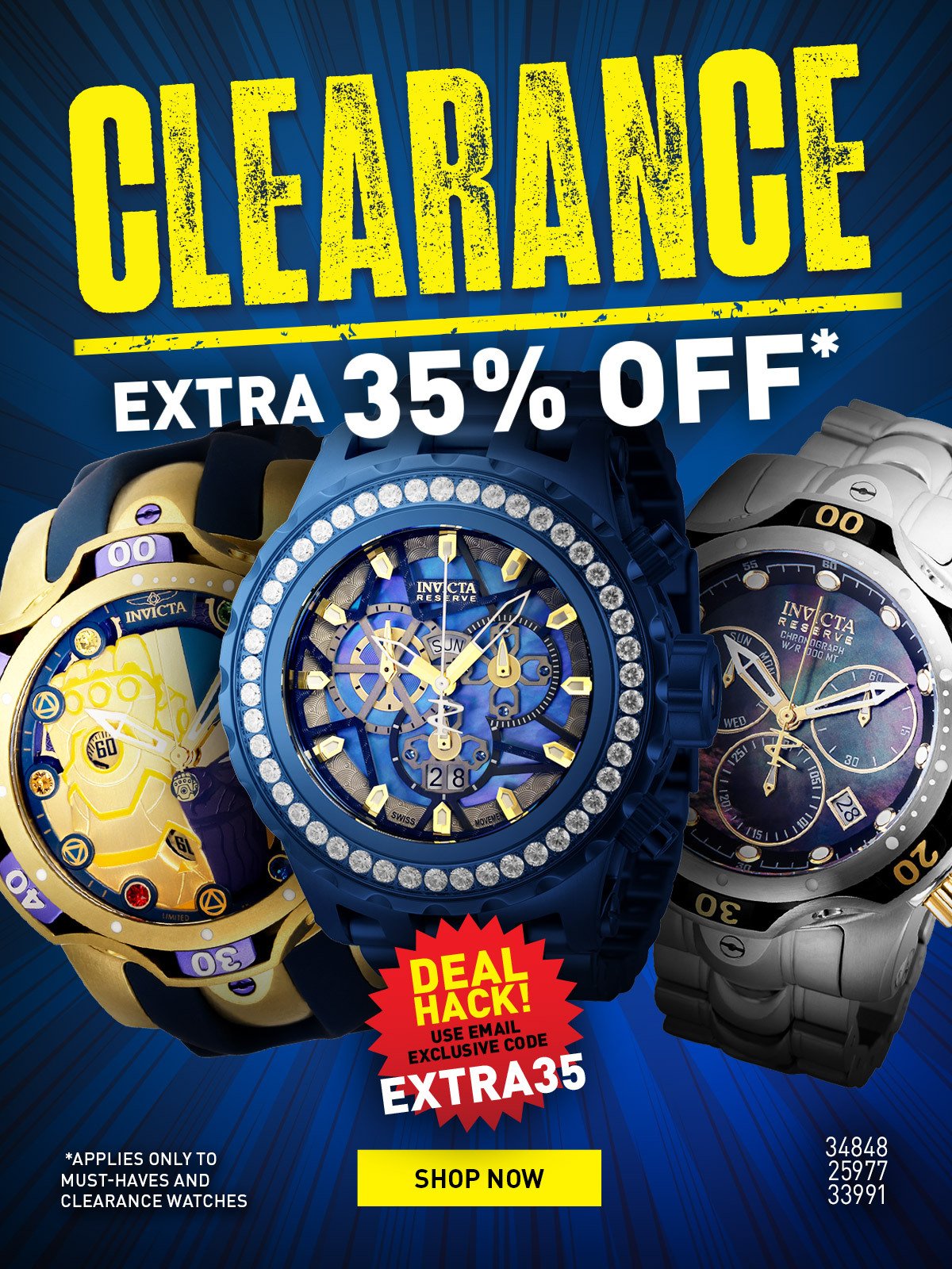 Clearance - Deals As Low As They Get!