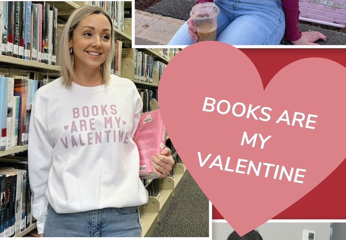 books are my valentine