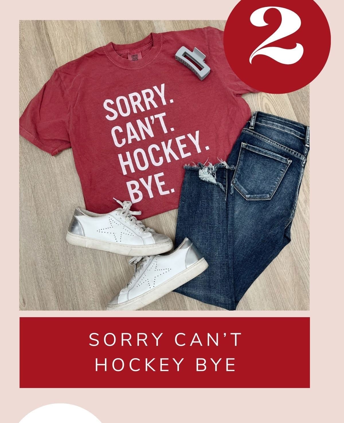 sorry can't hockey bye