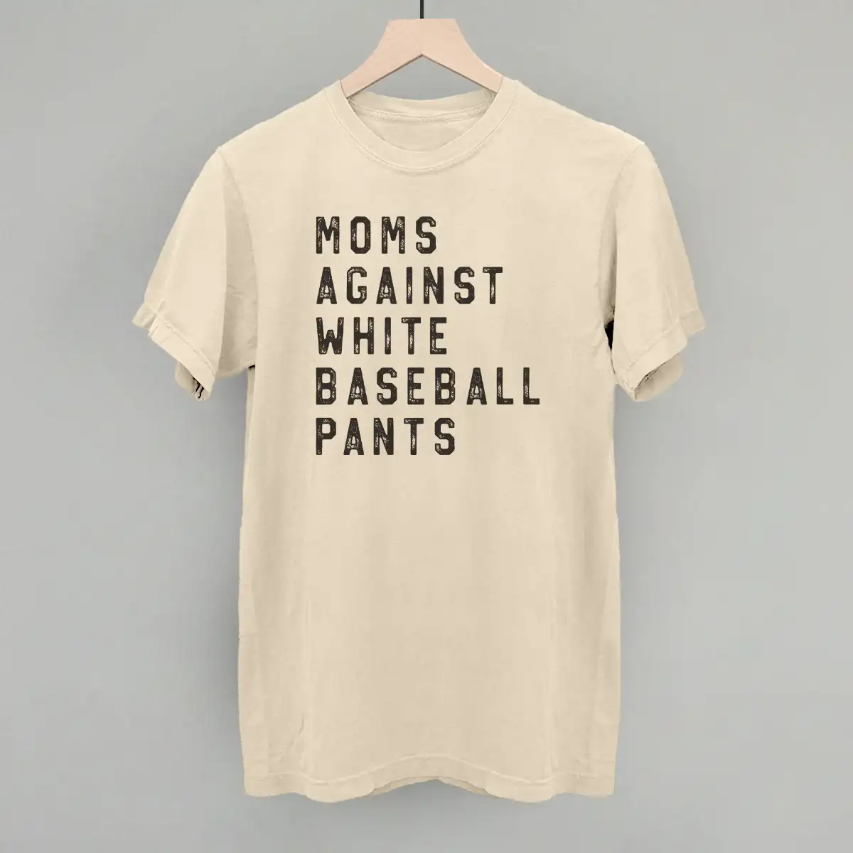 Image of Moms Against White Baseball Pants