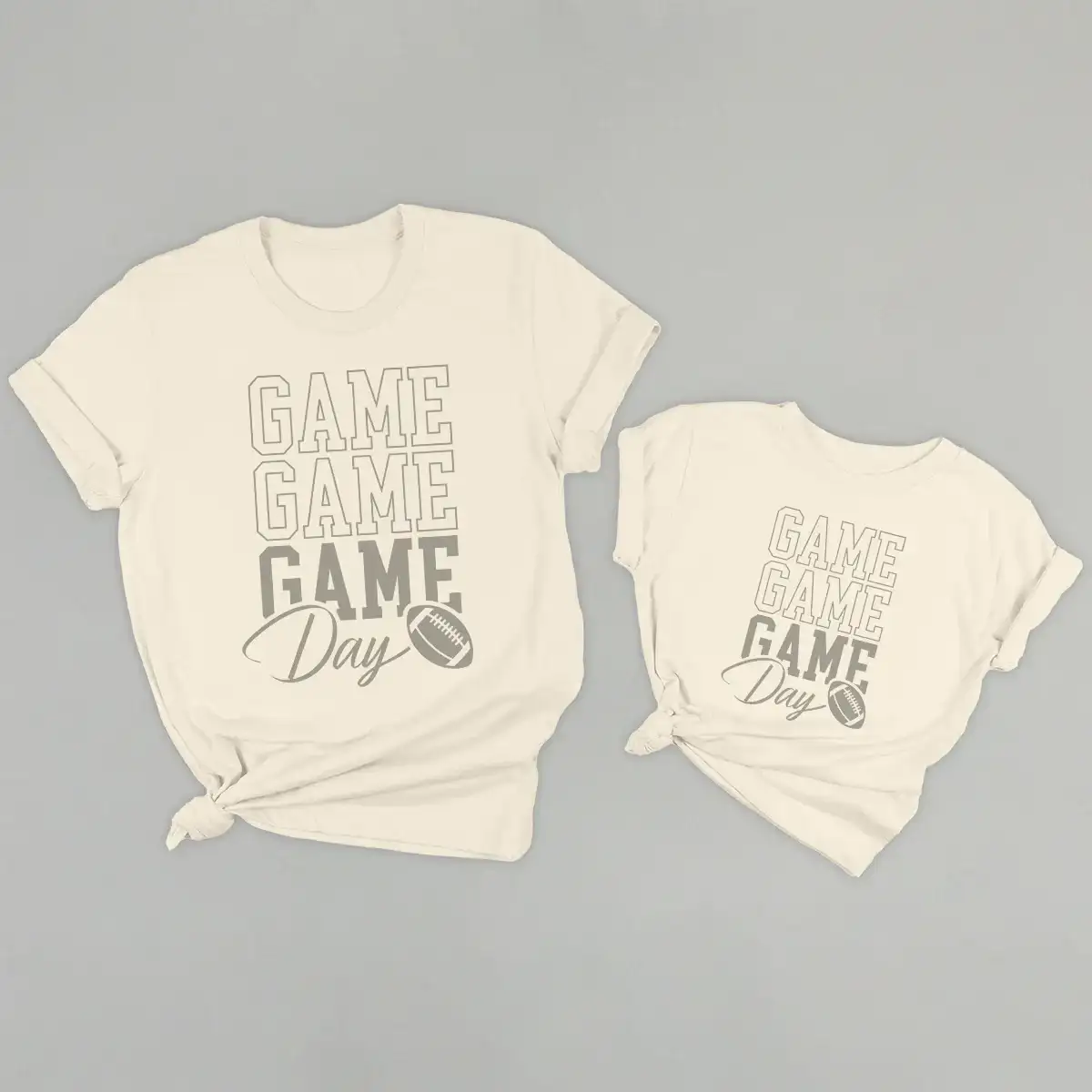 Image of Game Game Game Day Football Grey