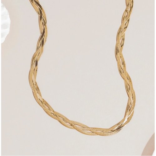 Braided Snake Necklace