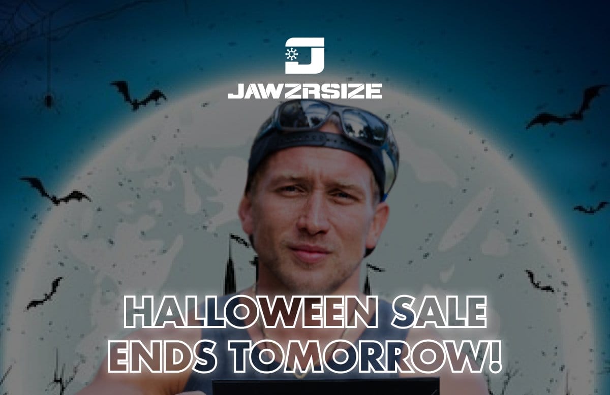 All treats, no tricks! Save 30% OFF Jawzrsize this halloween weekend