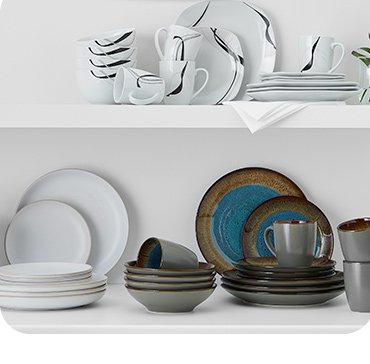 From \\$27.99* 12-pc. or 16-pc. dinnerware sets