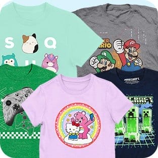 Kids' character tees