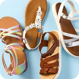 Girls' sandals