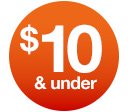 \\$10 & under