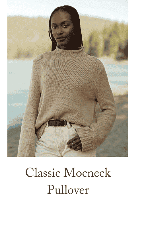 Classic Mockneck Pullover