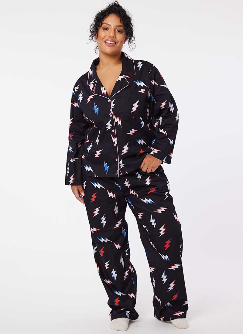 Ernie Lightning Print Pyjamas