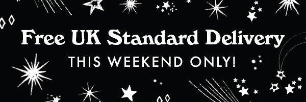 Free Standard Delivery This weekend