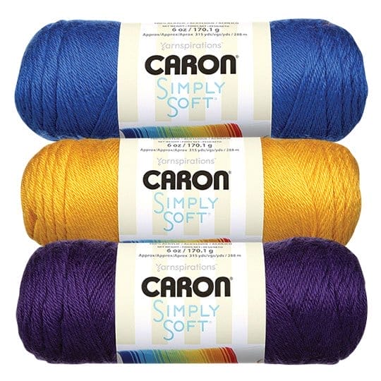 Caron Simply Soft Yarn.