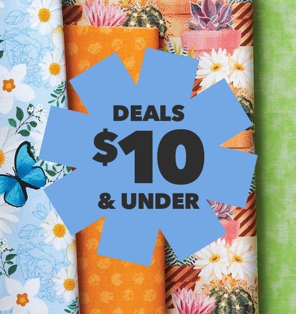 Deals \\$10 and Under.