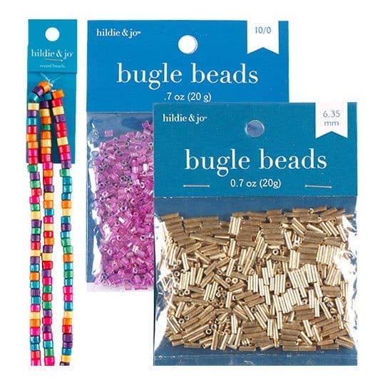 hildie and jo Strung and Packaged Beads