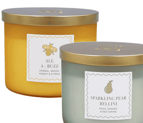 Spring and Summer 3-Wick Candles
