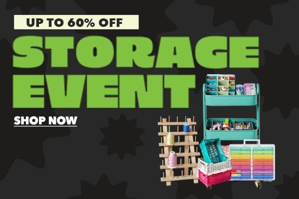 Up to 60% off Storage Event. Shop Now!